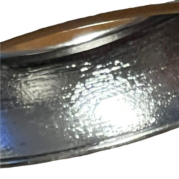 Harley Davidson 2012 CZ Bling Silver Bangle Spring Closure Bracelet - Picture 5 of 14